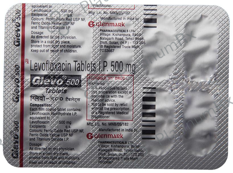 Glevo 500mg Tablet 10s