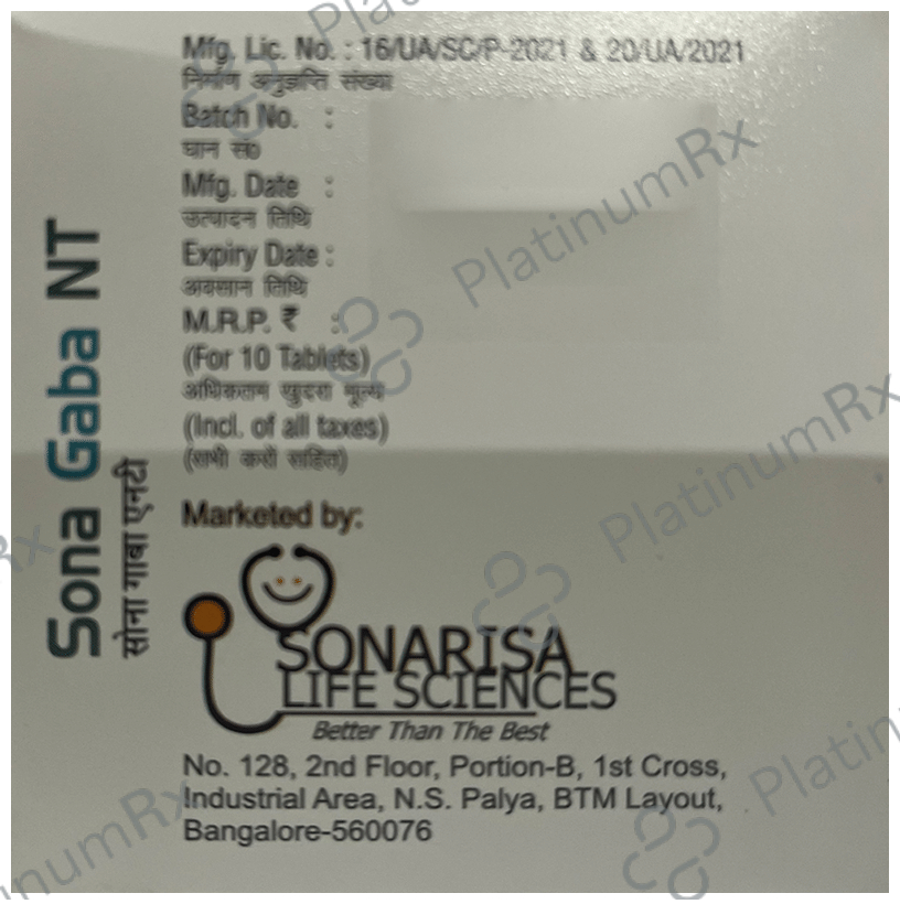 Sona Gaba NT Tablet