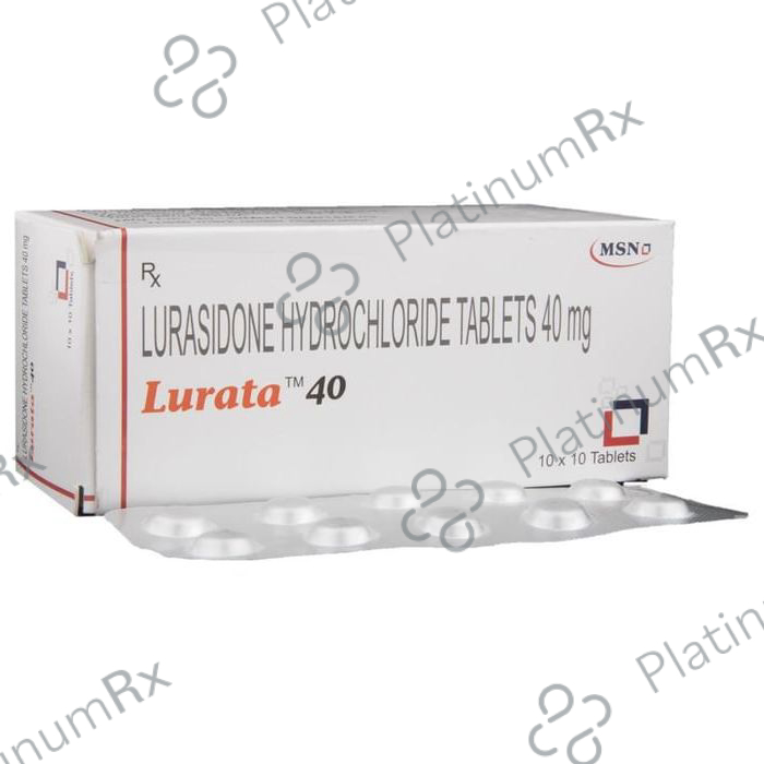 Lurata 40mg Tablet 10s
