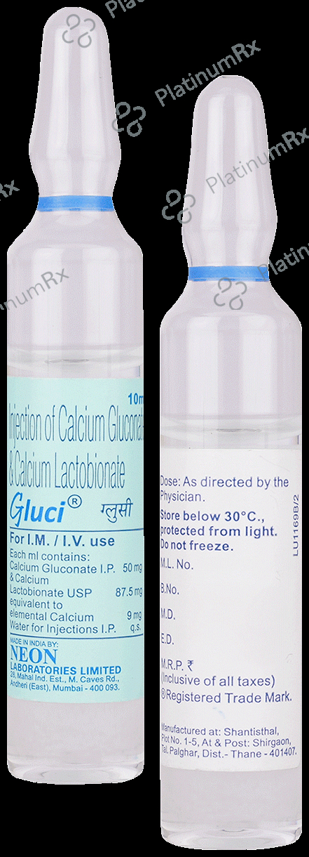 Gluci Injection 10 Injection