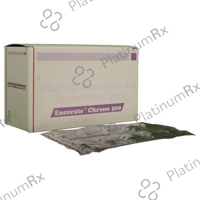Encorate Chrono 500mg Tablet CR 10s