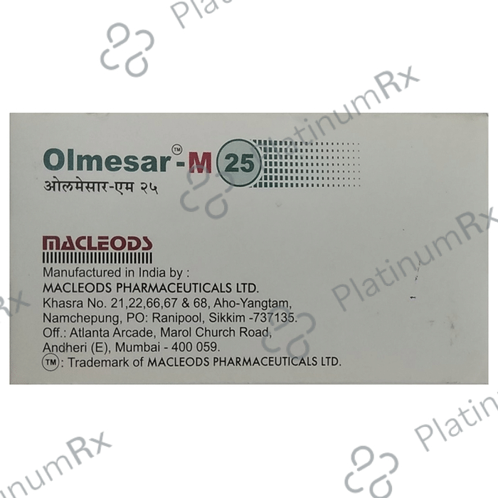 Olmesar M 25 23.75/20mg Tablet ER 15s