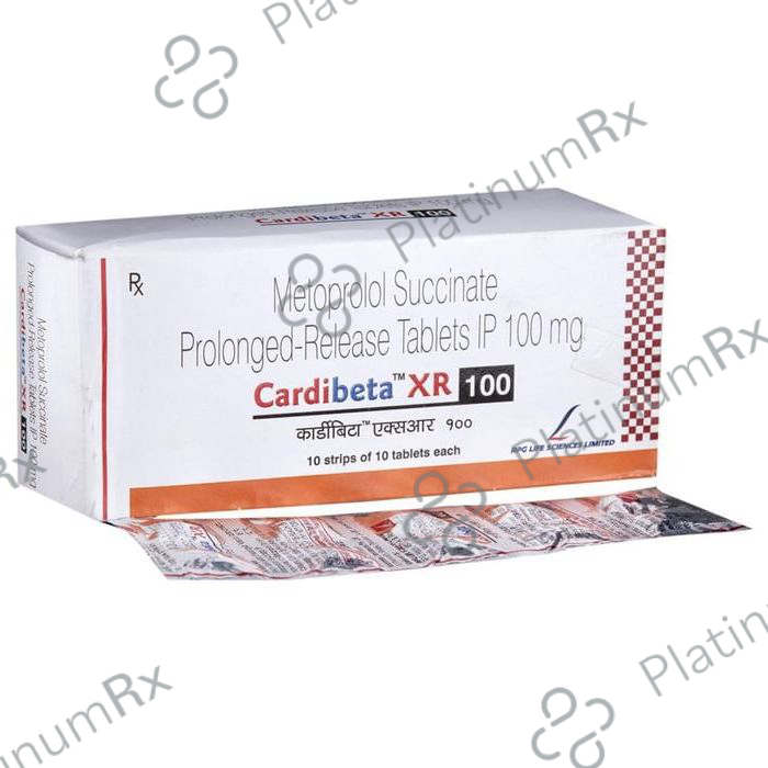 Cardibeta XR 100 Tablet