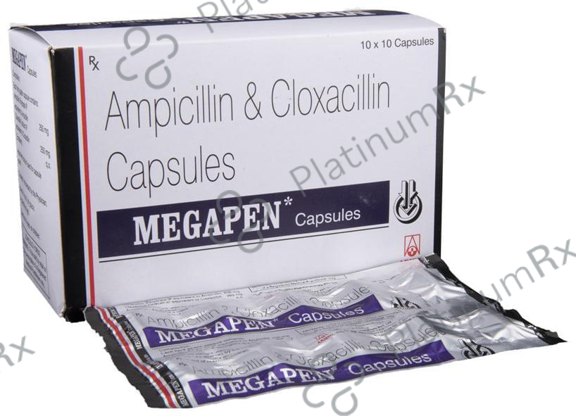 Megapen 250/250mg Capsule 10s
