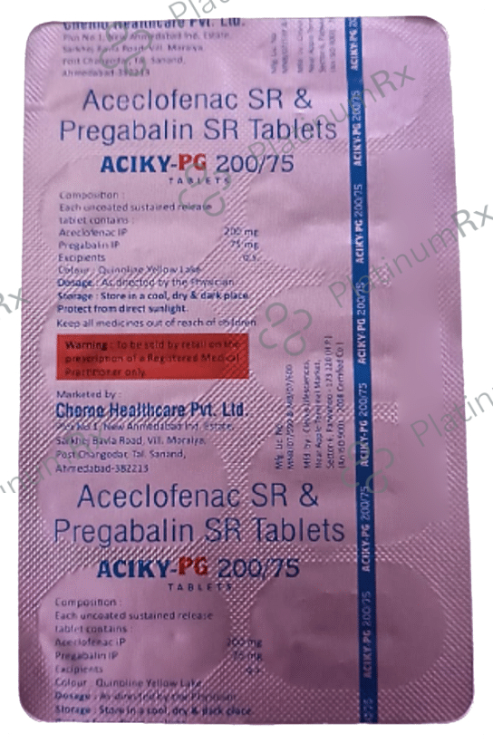 Aciky-PG 200/75 Tablet SR