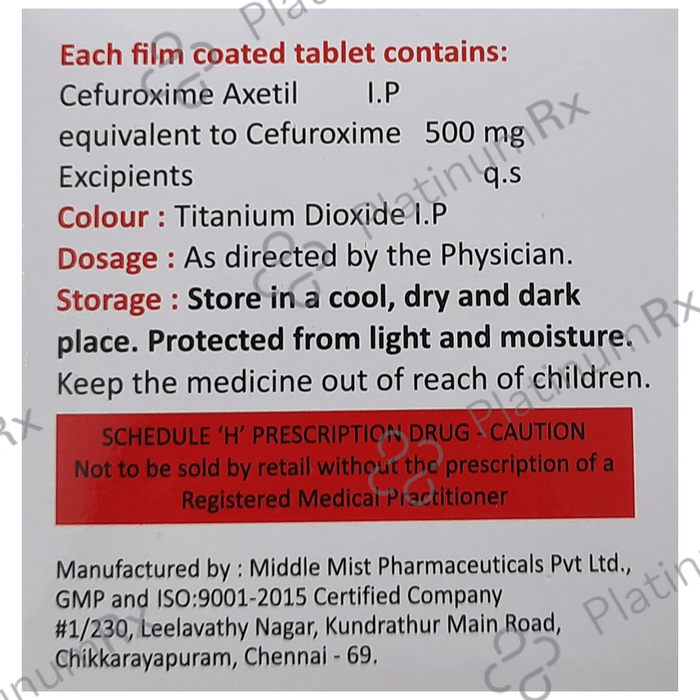 Lycefoxim Tablet