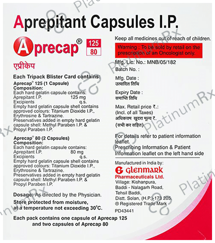 Aprecap 125/80 Capsule