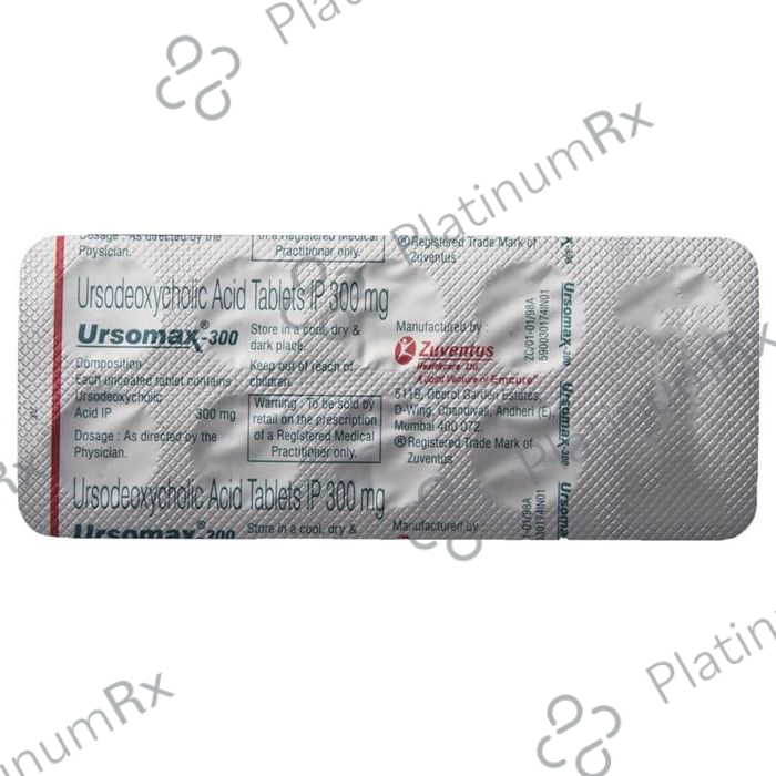 Ursomax 300mg Tablet 10s