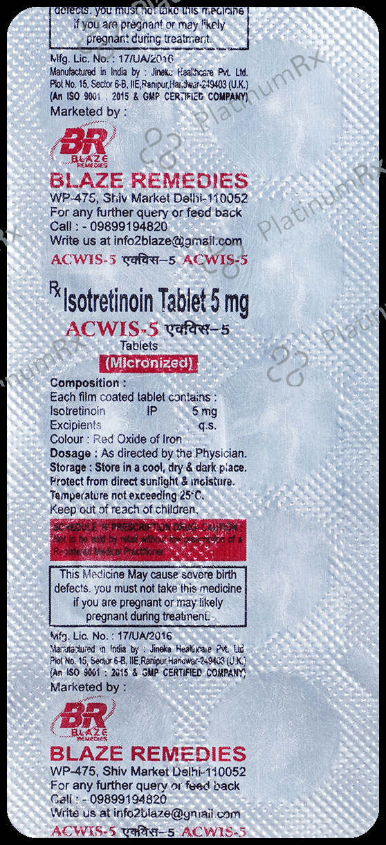 Acwis 5mg Tablet
