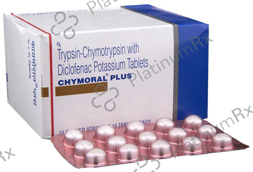 Chymoral Plus 50mg/50000IU Tablet 15s