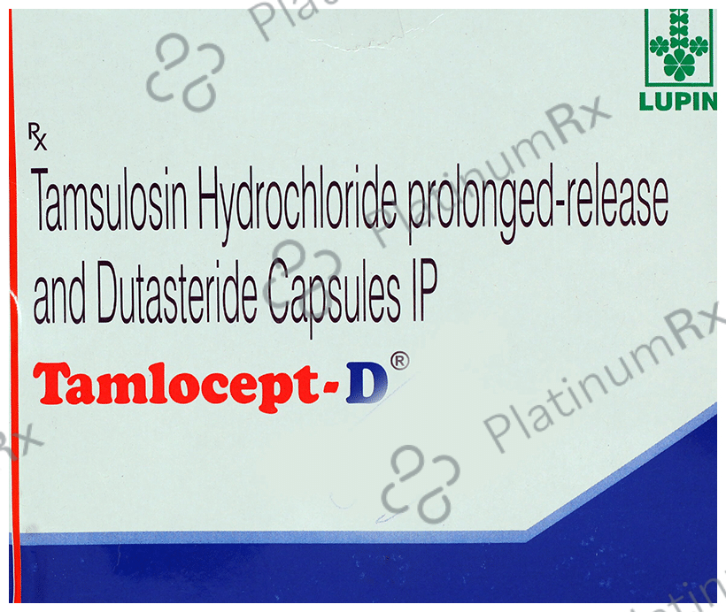 Tamlocept D 0.5/0.4mg Capsule PR 15s