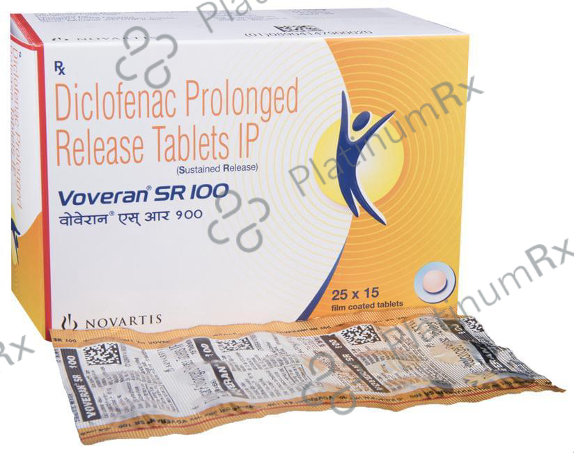 Voveran SR 100mg Tablet 15s