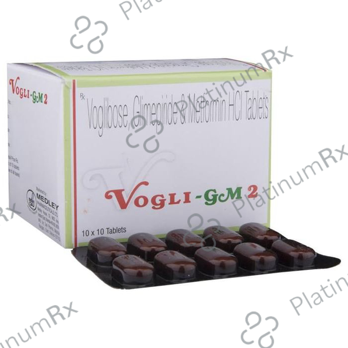 Vogli GM 2/500/0.2mg Tablet 10s