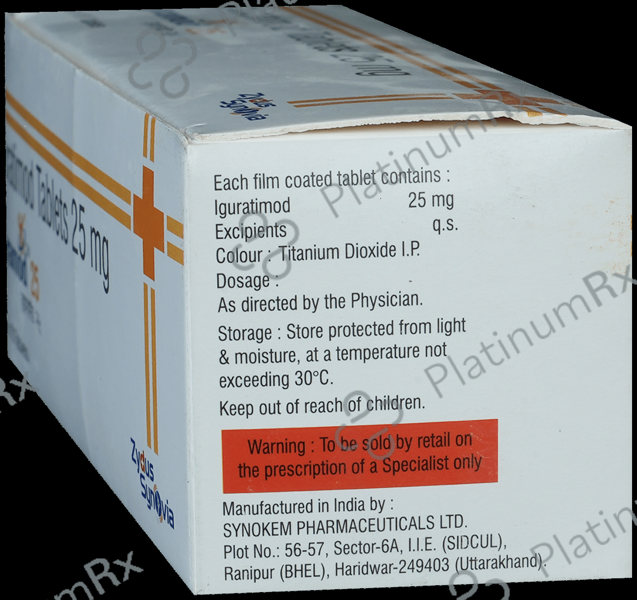 Zyramod 25mg Tablet 10s