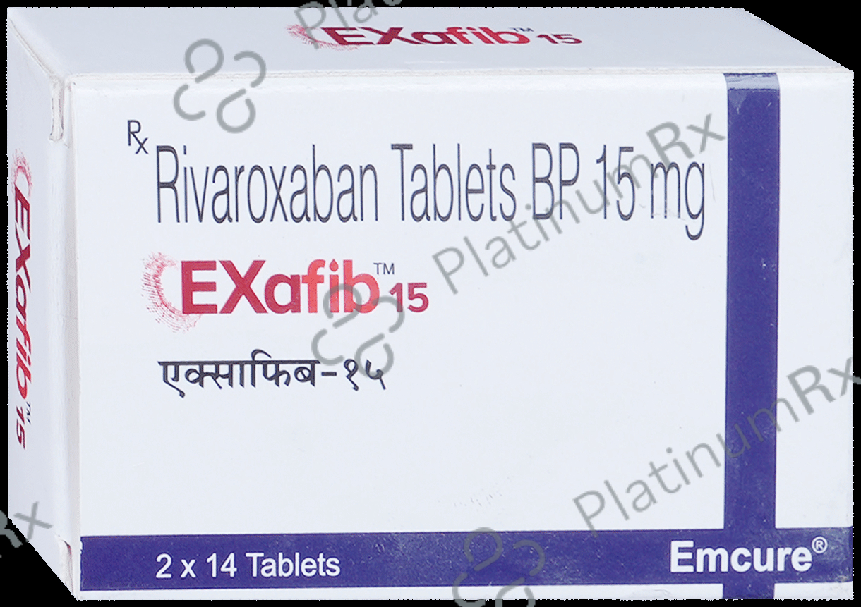 Exafib 15mg Tablet 14s
