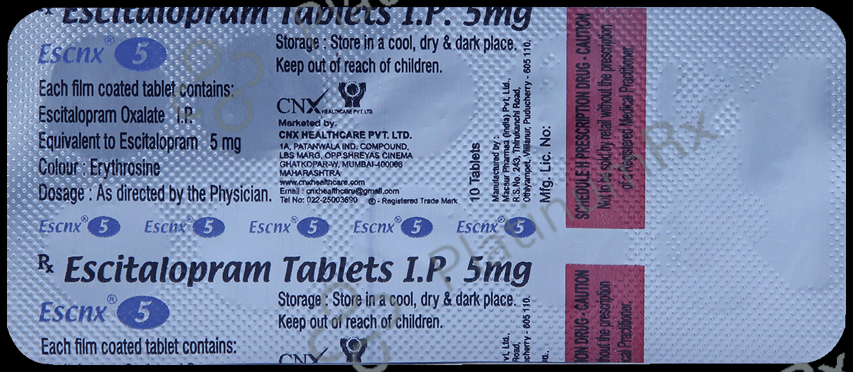 Escnx 5mg Tablet