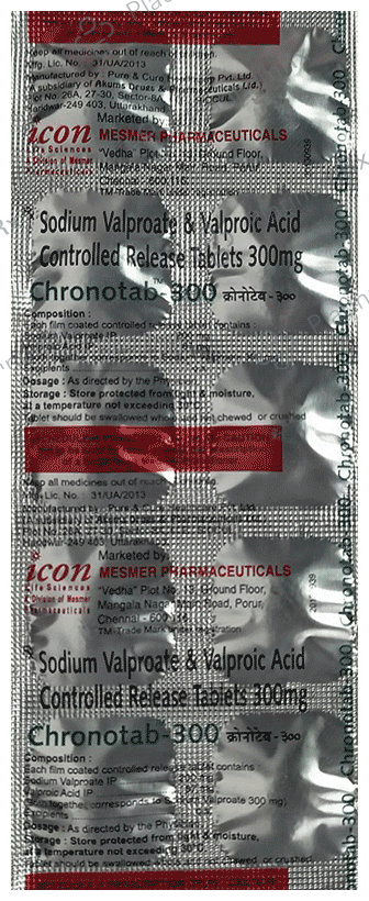 Chronotab 200/87mg Tablet CR 10s