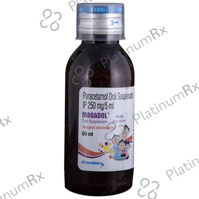 Magadol 250mg Oral Suspension 60ml
