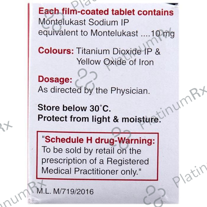 Montair 10mg Tablet 15s