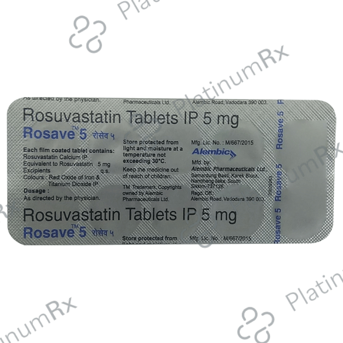 Rosave 5 Tablet 10 tablets