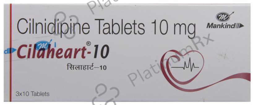Cilaheart 10 Tablet 10 Tablet
