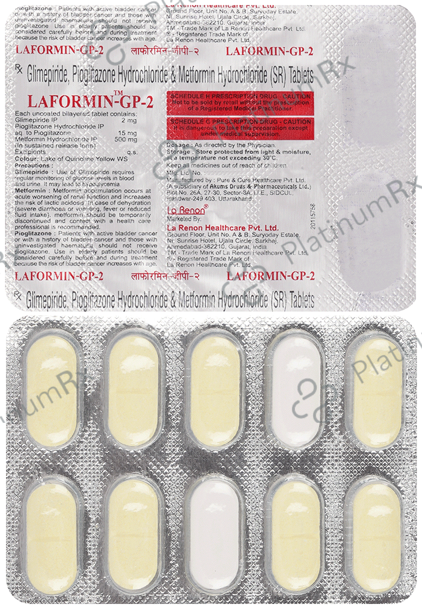 Laformin GP Tablet 10s