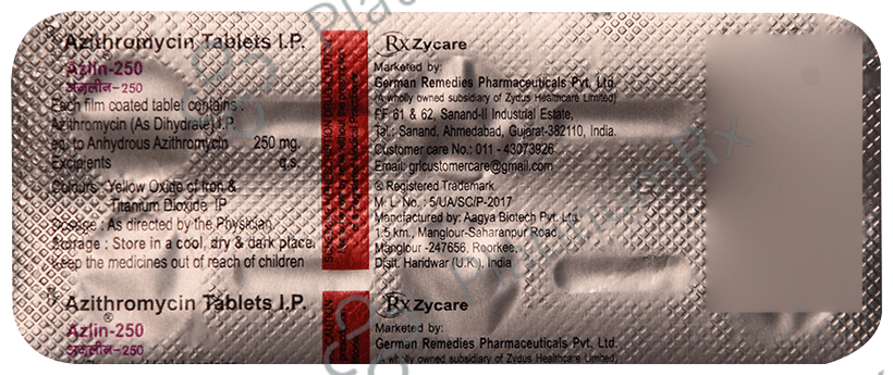 Azlin 250 Tablet