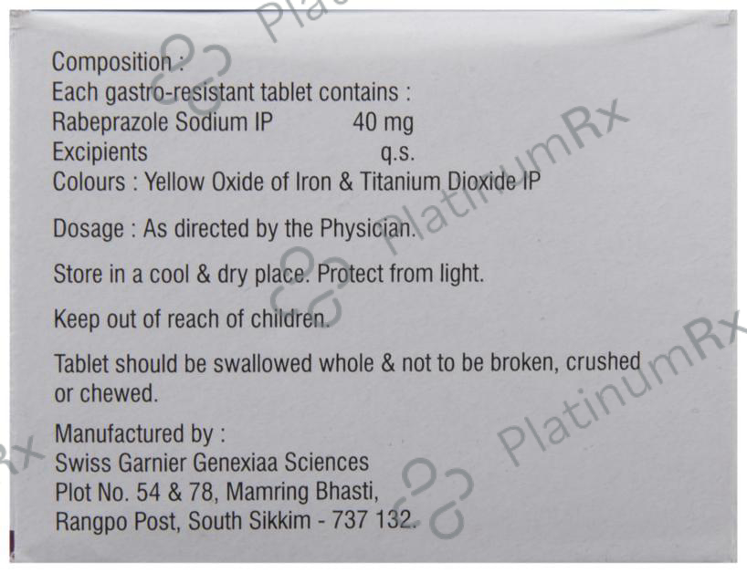 Rabifast 40 Tablet