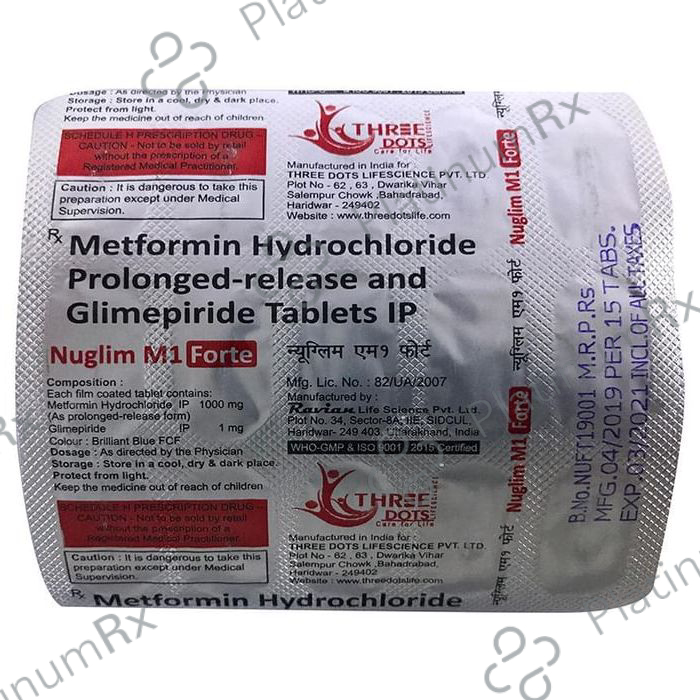 Nuglim M 1 Forte Tablet PR