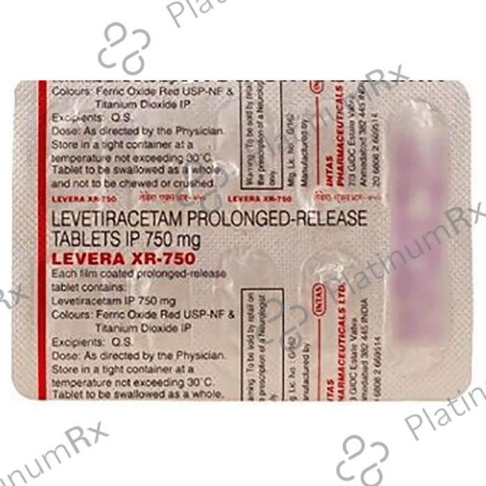 Levera XR 750mg Tablet 10s