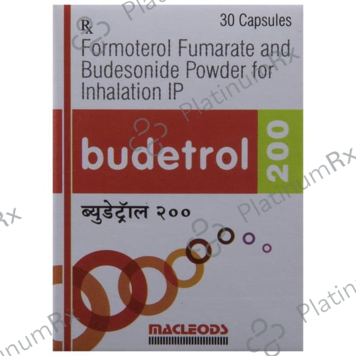 Budetrol 200/6mcg Rotacap 30s