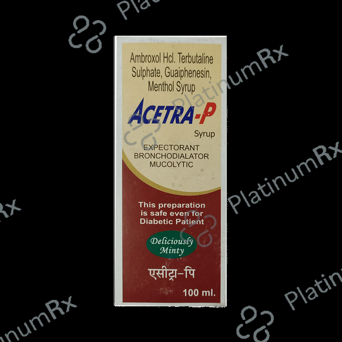 Acetra-P Syrup Deliciously Minty