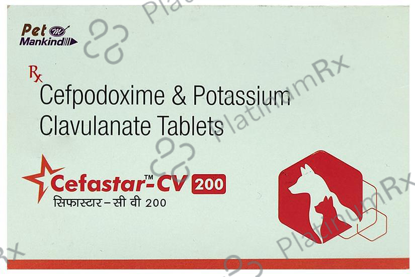 Cefastar-CV 200 Tablet