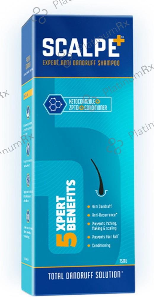 Scalpe Plus Expert Anti Dandruff Shampoo 75ml