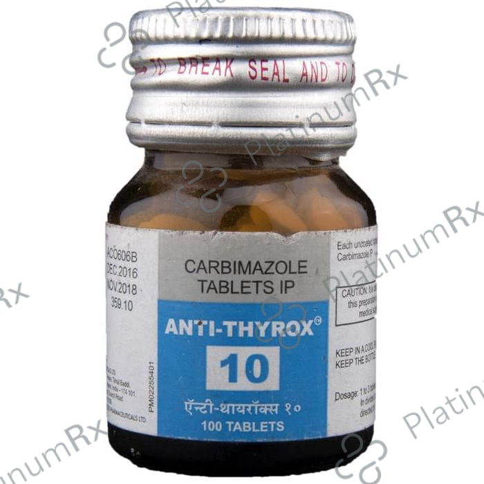 Anti Thyrox 10mg Tablet 100s
