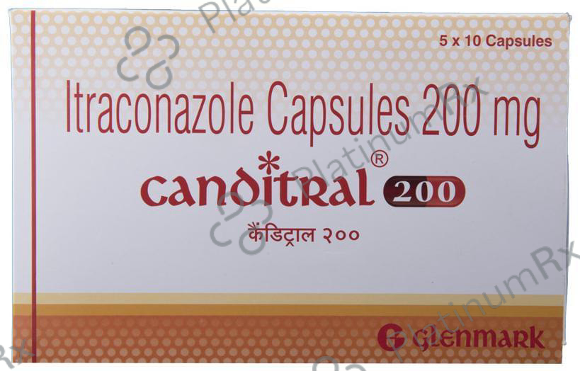 Canditral 200mg Capsule 10s