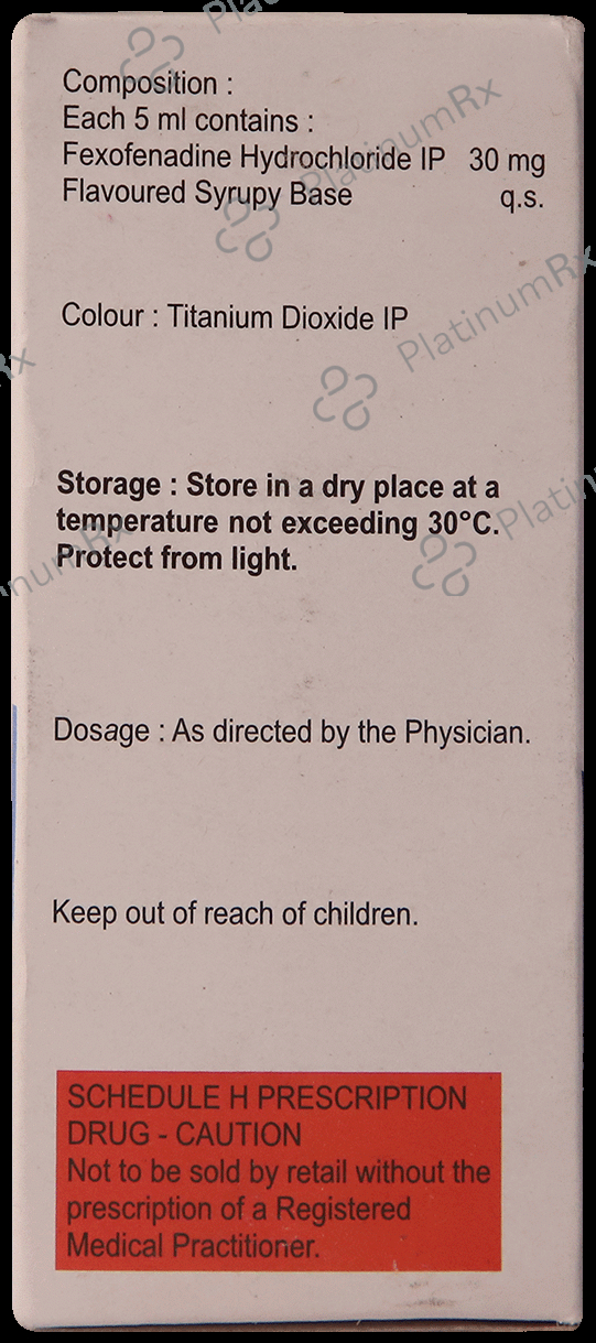 Histakind 30mg/5ml Syrup 60ml