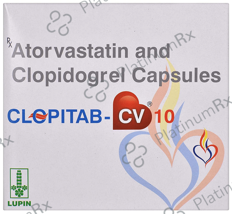 Clopitab CV 10/75mg Capsule 15s