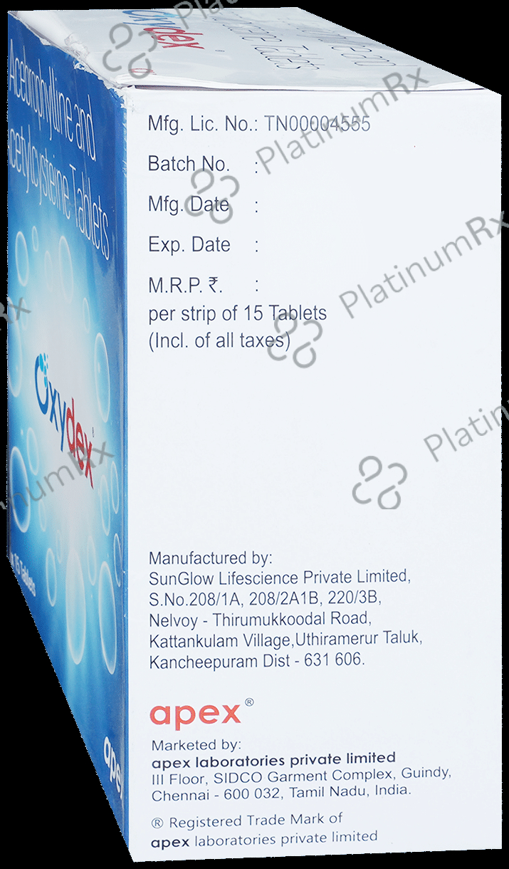 Oxydex Tablet 15s