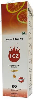 1CZ Sugar Free Effervescent Tablet