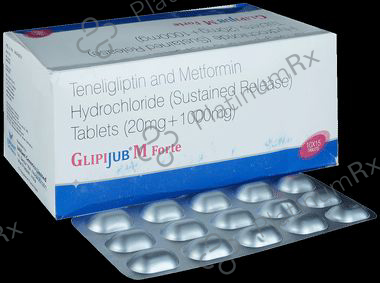 Glipijub M Forte 1000/20mg Tablet SR 15s