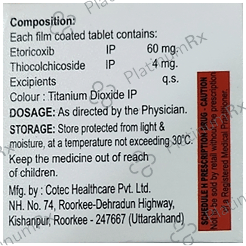 Coxshine MR Tablet 10s