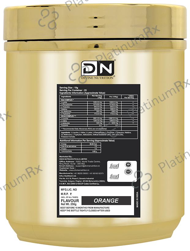 Divine Nutrition EAA Gold Series Powder Wild Berry