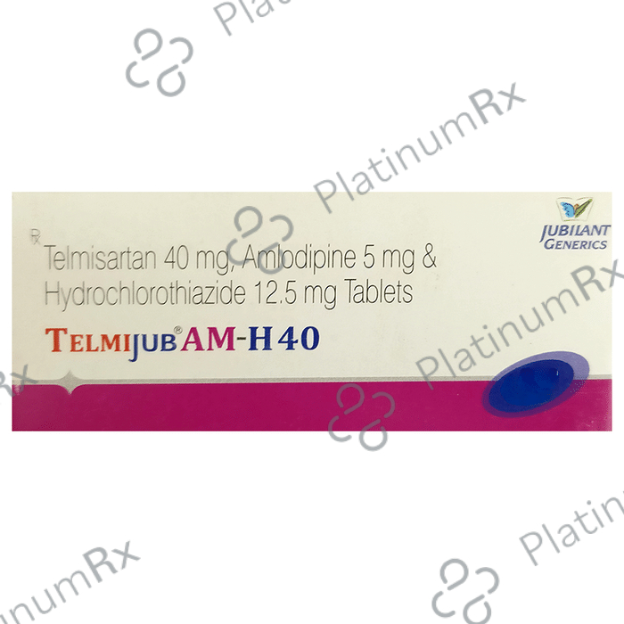 Telmijub AM-H 40 Tablet 10 Tablet