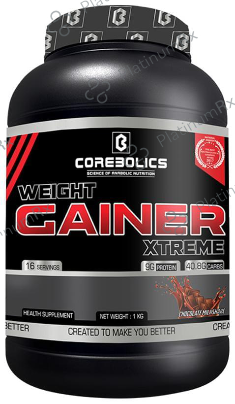 Corebolics Weight Gainer Extreme Chocolate Milkshake 2 lb