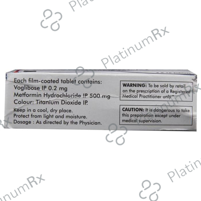 Voglinorm M 500/0.2mg Tablet 10s