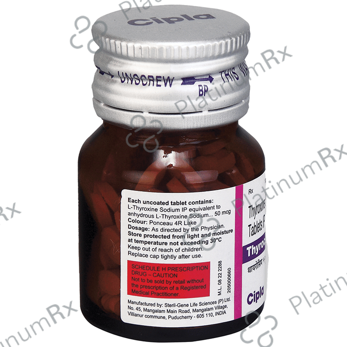 Thyrocip 50 Tablet