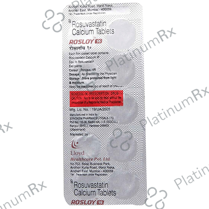 Rosloy 10 Tablet 10 Tablet