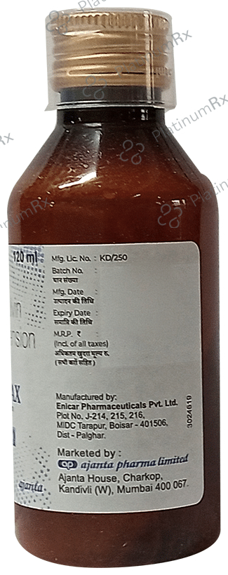 Zorbax Oral Suspension 120ml