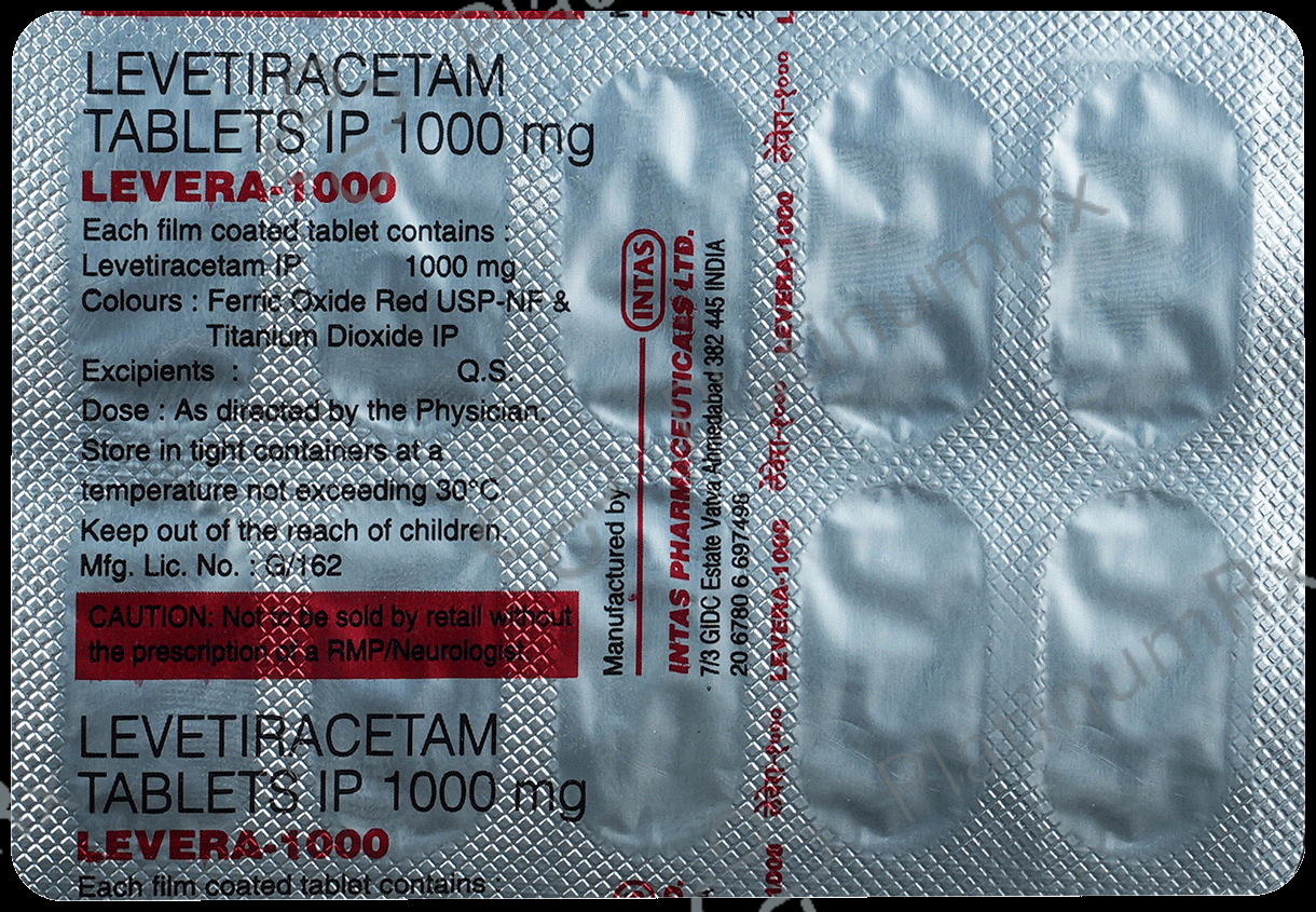 Levera 1000mg Tablet 10s